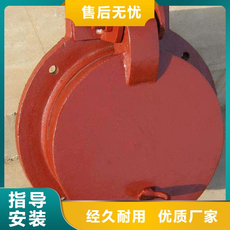 雙開門式拍門鋼制圓拍門經久耐用本地服務商