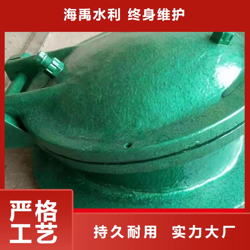 双开门式拍门钢制圆拍门专业设计当地厂家