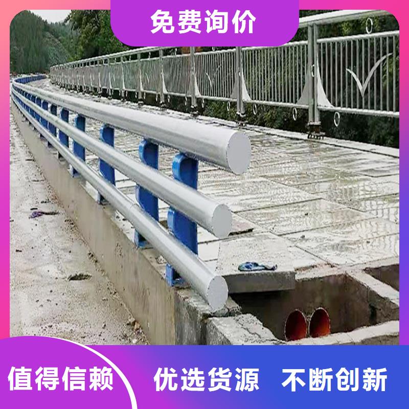 Q355B桥梁防撞护栏安装来图桥梁栏杆本地制造商