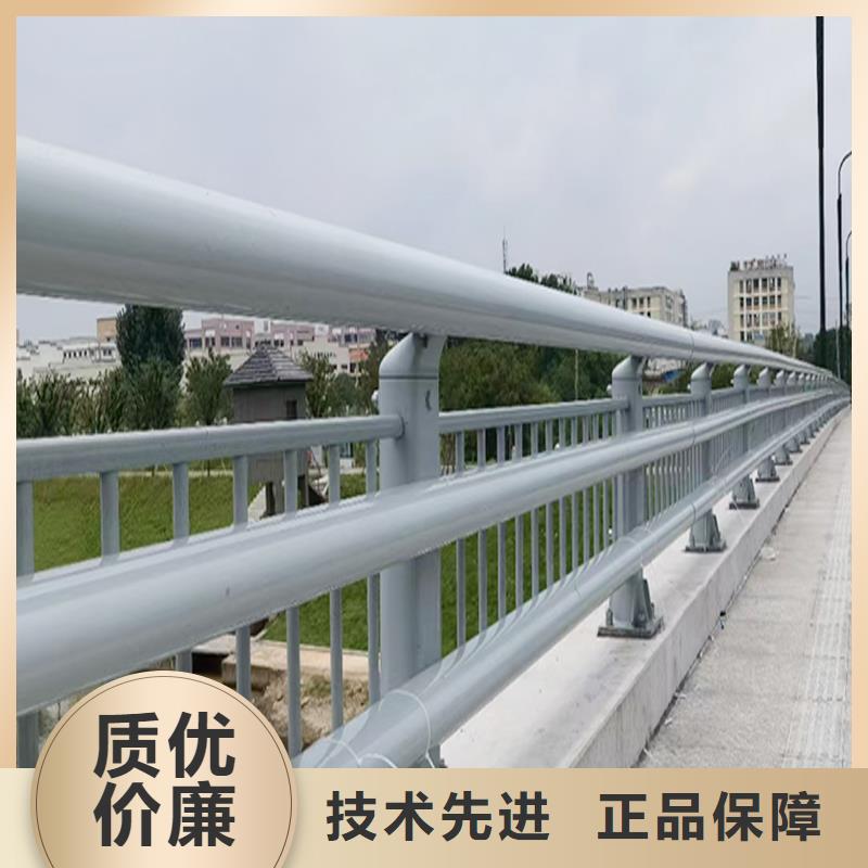 Q355B河道桥梁栏杆安装透明桥梁防撞护栏本地货源