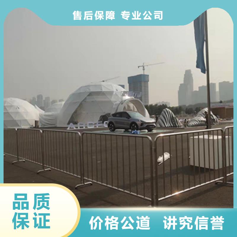 铁马护栏出租活动篷房出租正规团队专业服务