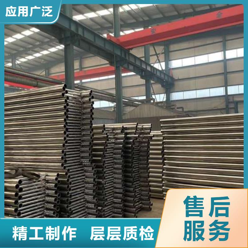 【人行道护栏】【热镀锌立柱】现货供应当地制造商