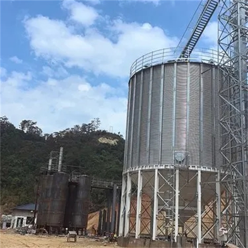 大豆装配式粮仓钢板仓全国施工