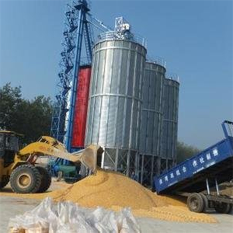 装配式粮仓锥底镀锌钢板仓厂家-型号齐全