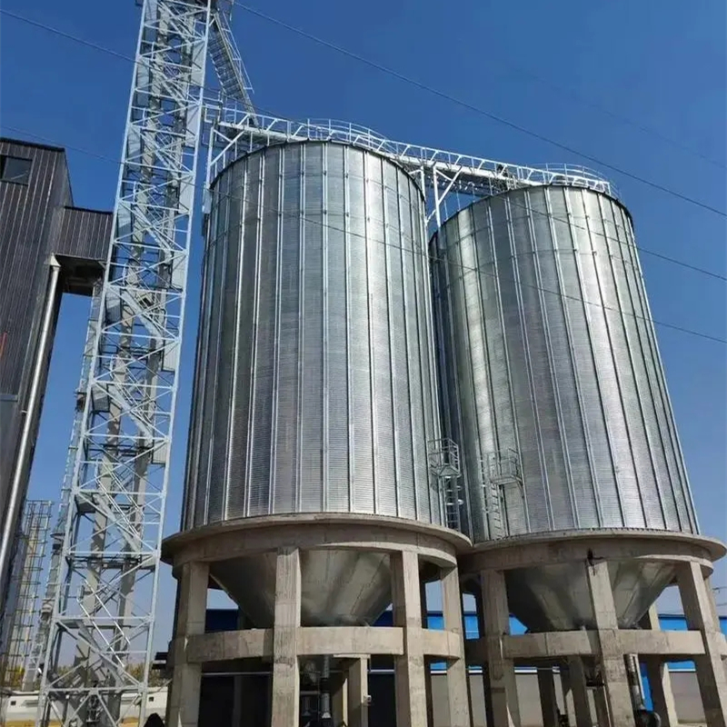 大豆装配式粮仓钢板仓全国施工