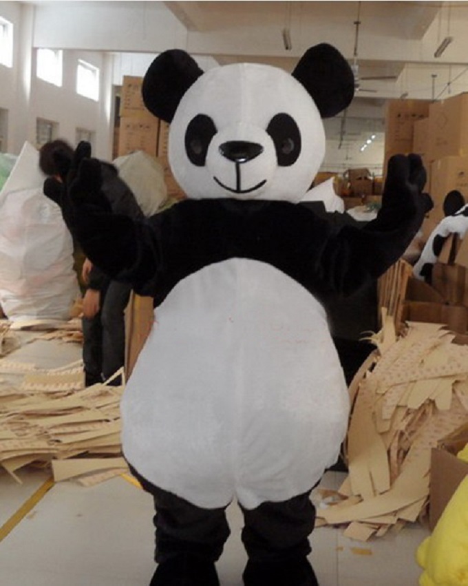 卡通人偶服装定制厂家,玩偶服吉祥物视线好