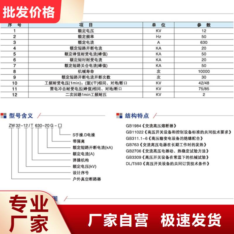 【】ZW32-12/630-20多年行业经验