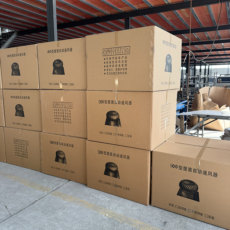 德阳屋顶烟道风帽无动力风机实体大厂