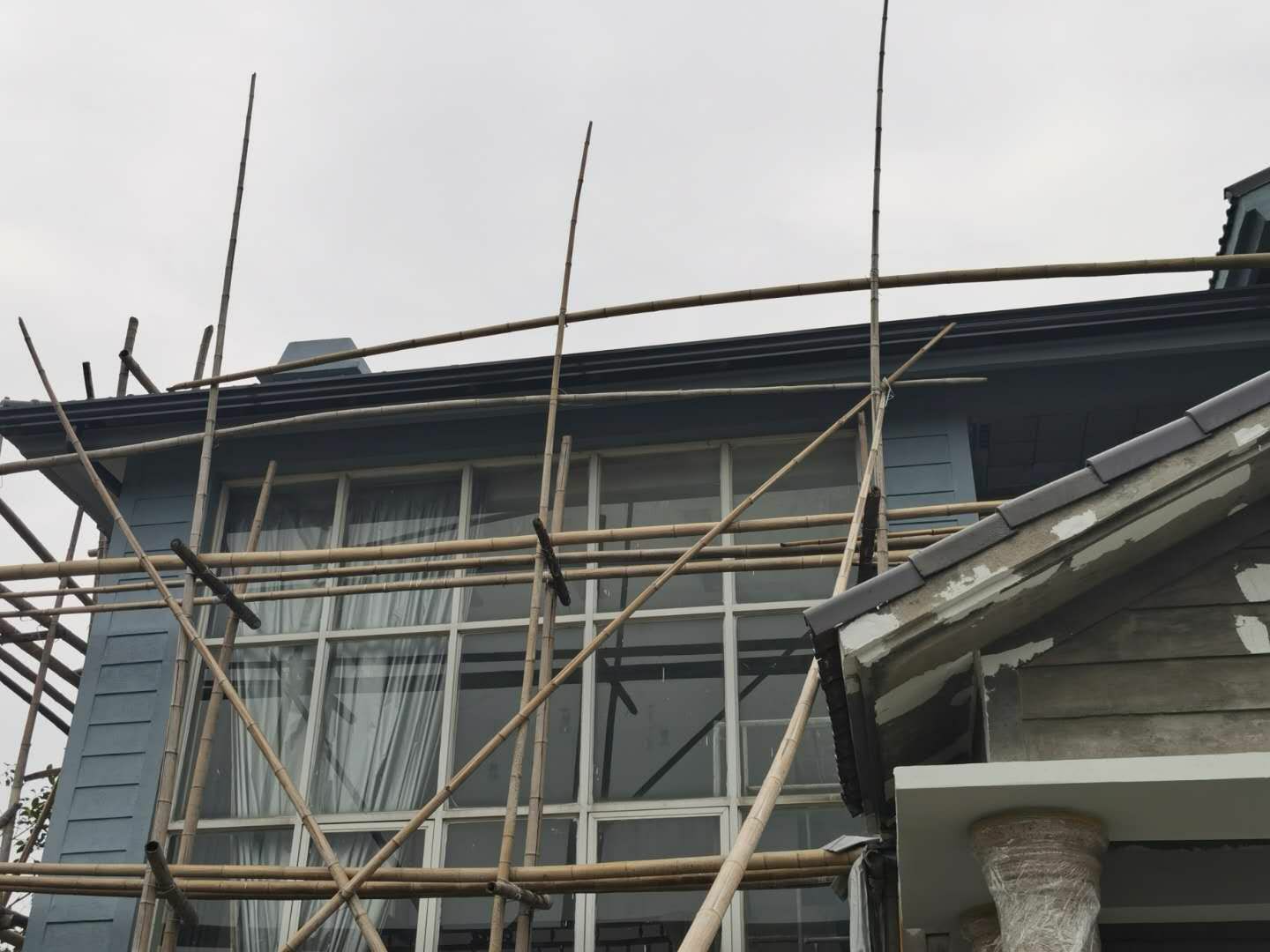 铝合金成品雨水槽学校
