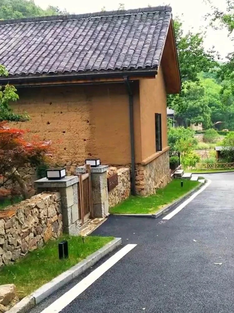 断层仿泥巴墙涂料多少钱#仿泥巴稻草漆#民宿改造#美丽乡村好产品放心购