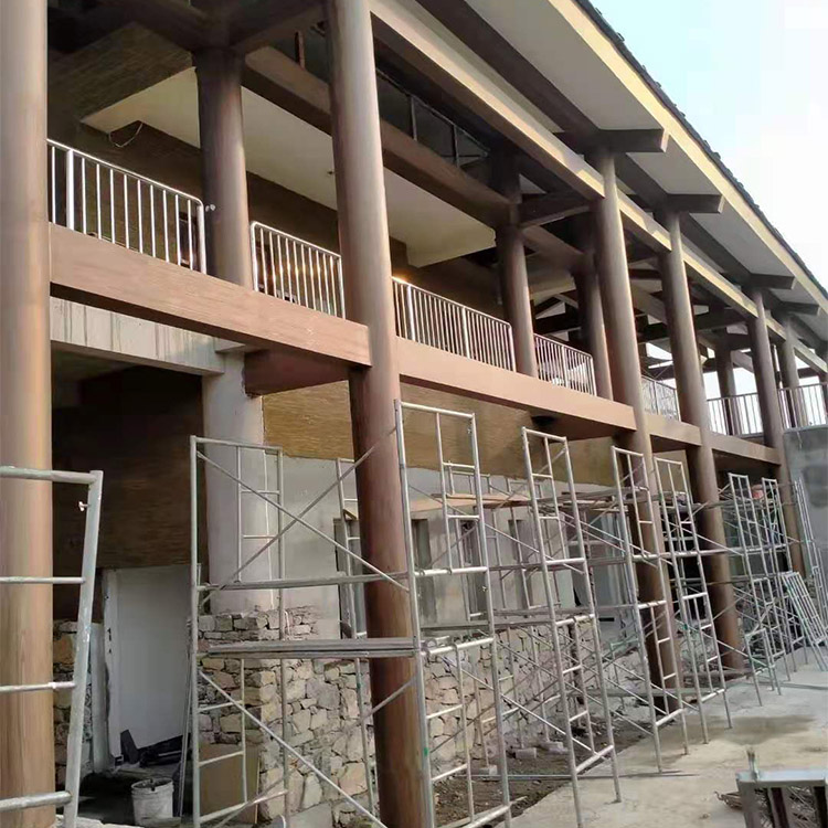 仿古园林建筑木纹漆包工包料源头工厂严选用料