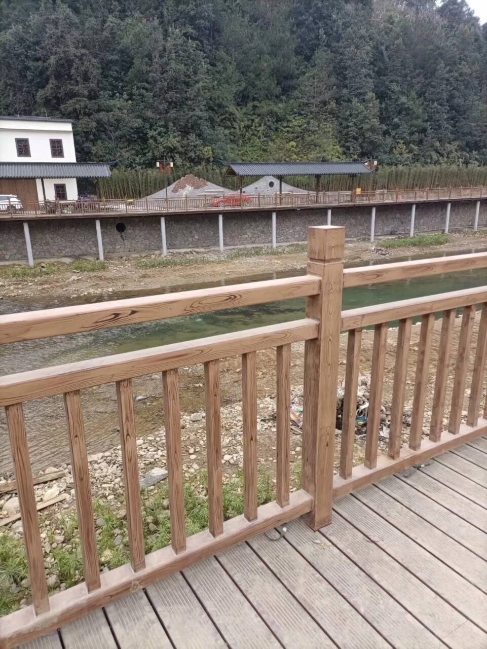 廊架长廊木纹漆批发价格