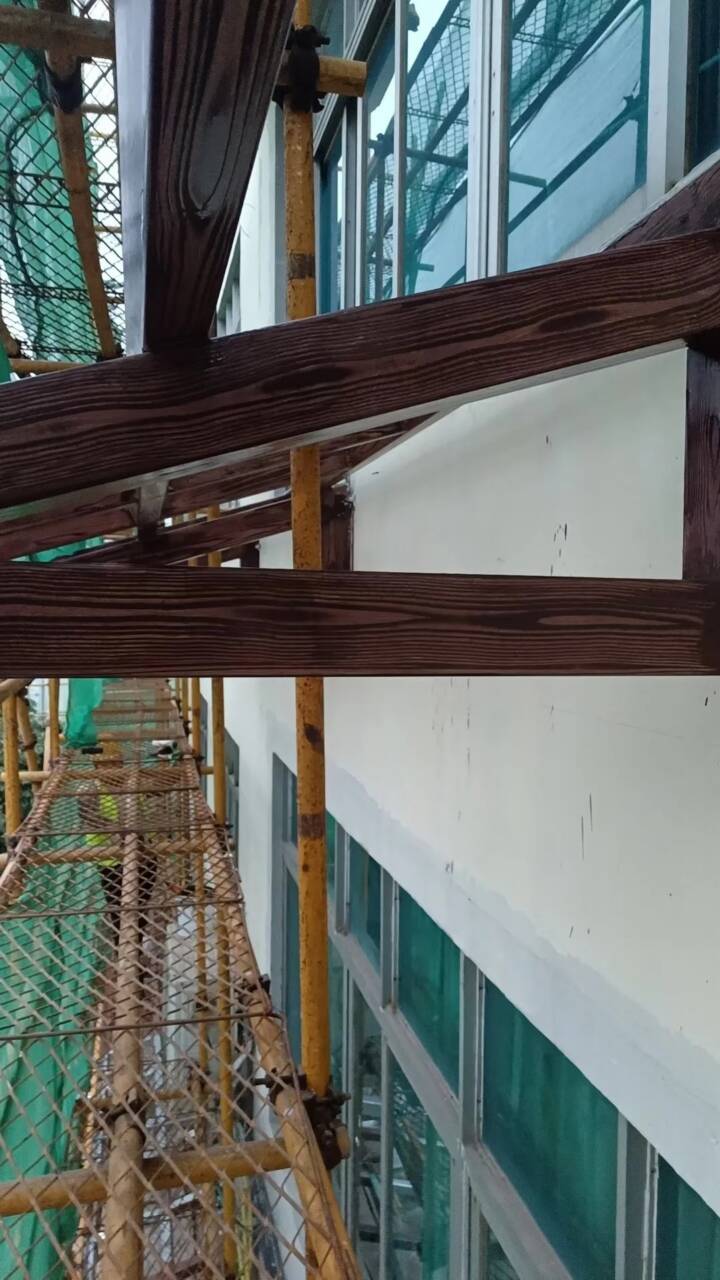 生态复古木纹漆，方钢圆管木纹漆，艺术涂料厂家电话
