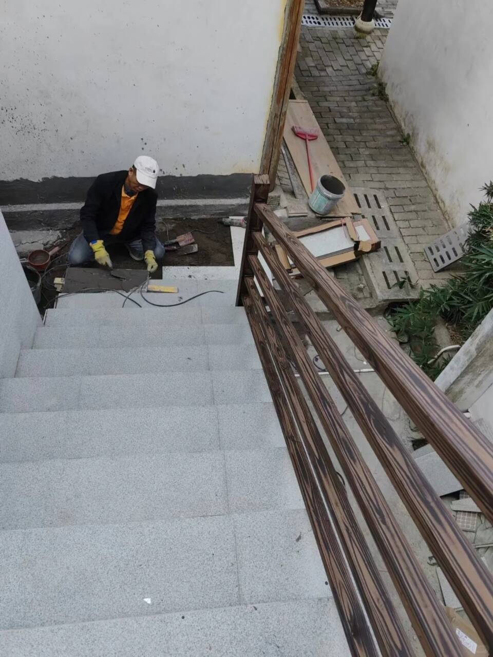 生态复古木纹漆包工包料