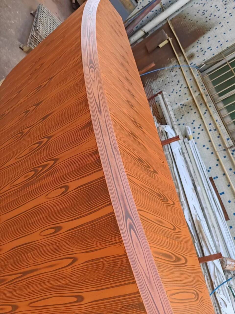 生態復古木紋漆，方鋼圓管木紋漆，藝術涂料施工價格
