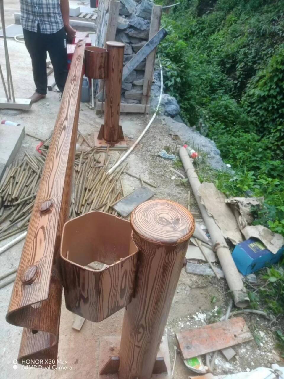 钢结构金属面木纹漆厂家定制