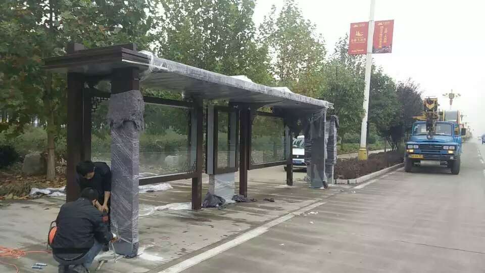 簡易候車亭實力老廠支持大小批量采購