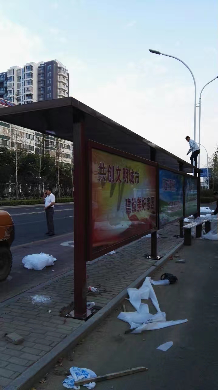城乡候车亭诚信厂家产品细节