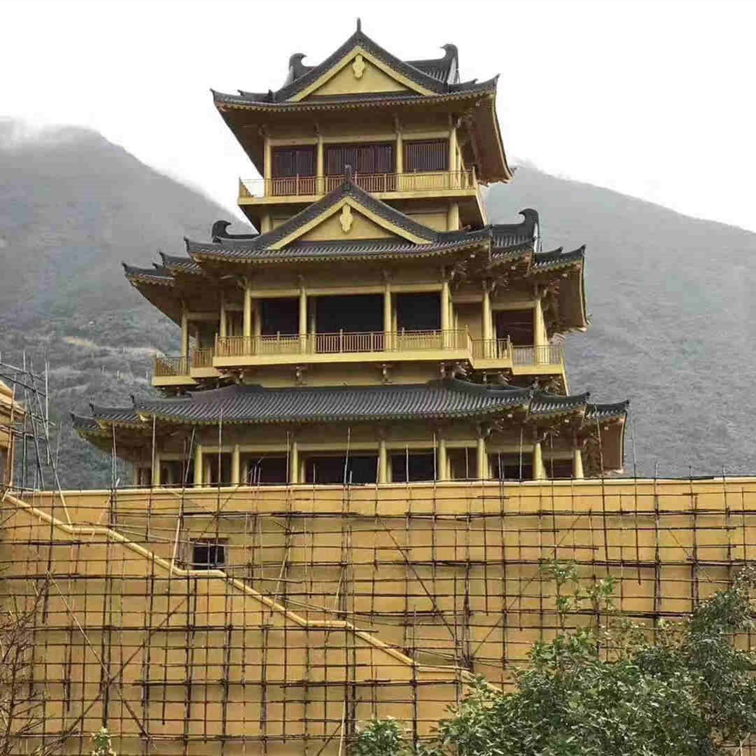 筒瓦板瓦猫头滴水古建砖瓦厂家直接发货
