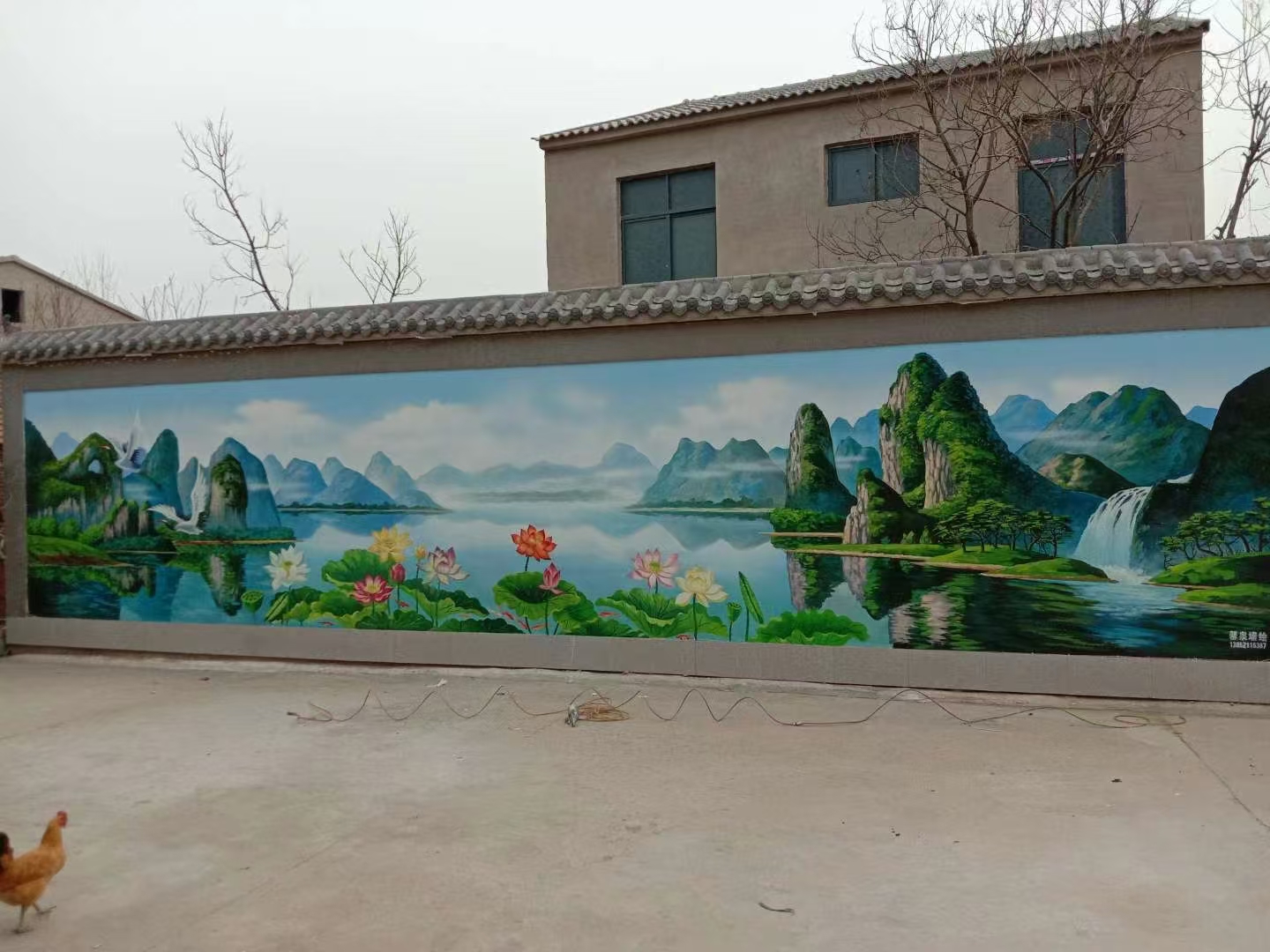 墙体绘画墙面绘画壁画工作室