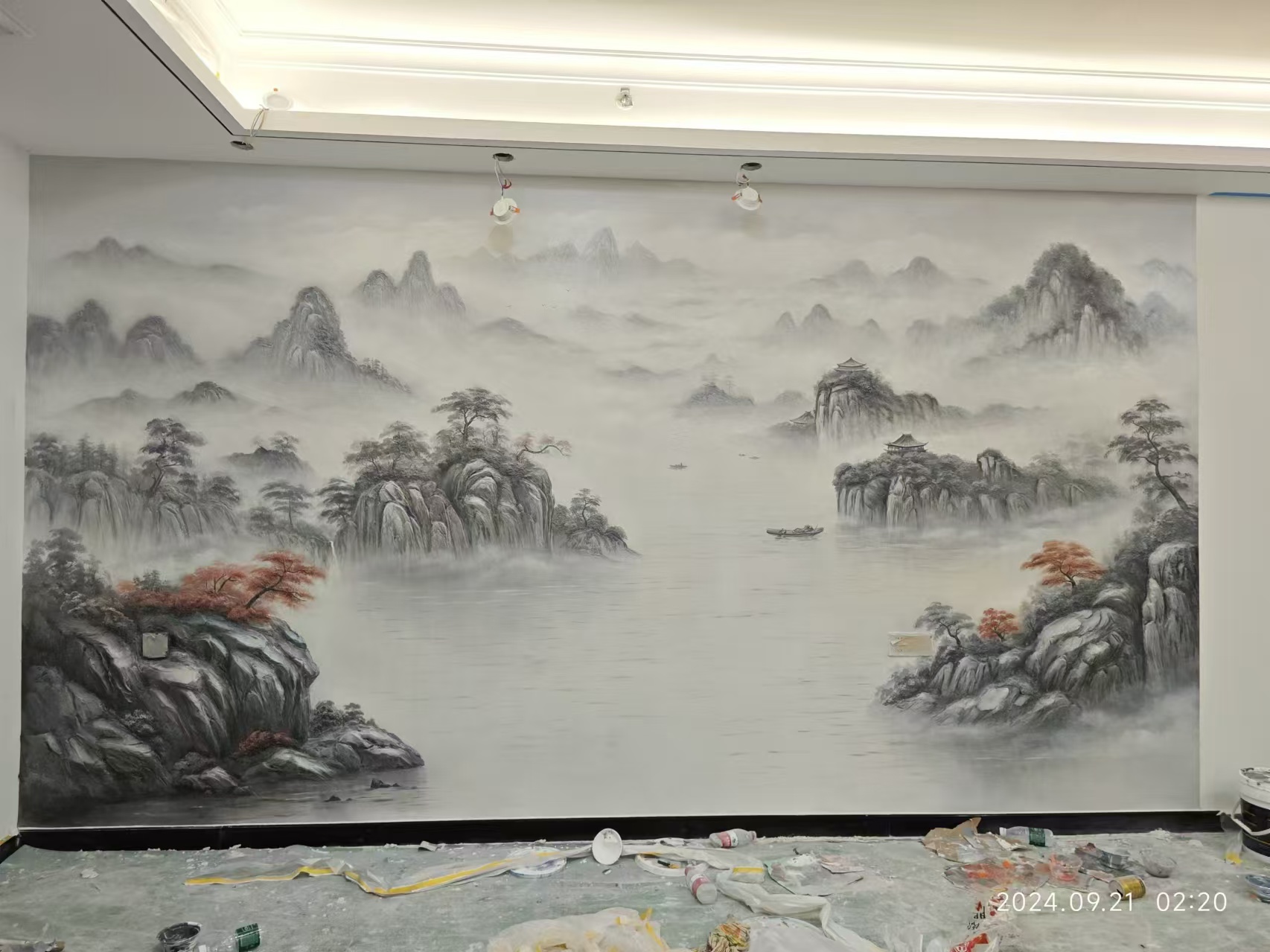 贵港平南外墙绘画彩绘手绘墙壁画团队