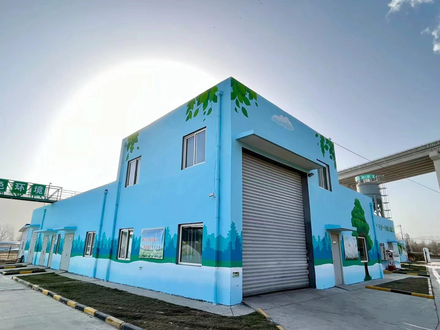 地面游戏彩绘手绘涂鸦工作室