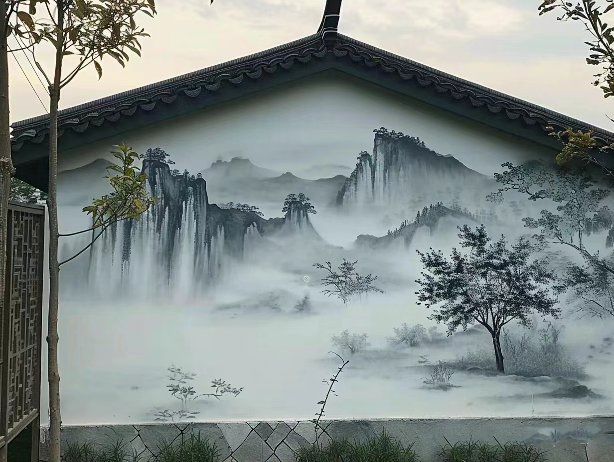 美丽乡村振兴彩绘墙绘工作室