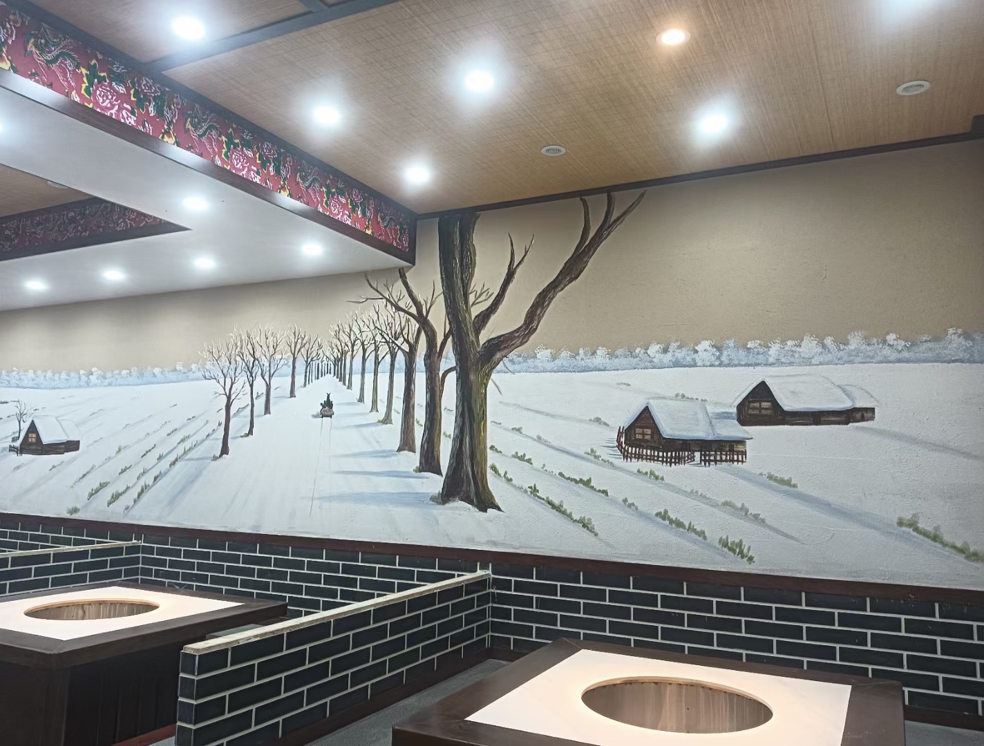 外墙彩绘手绘墙绘画涂鸦工作室