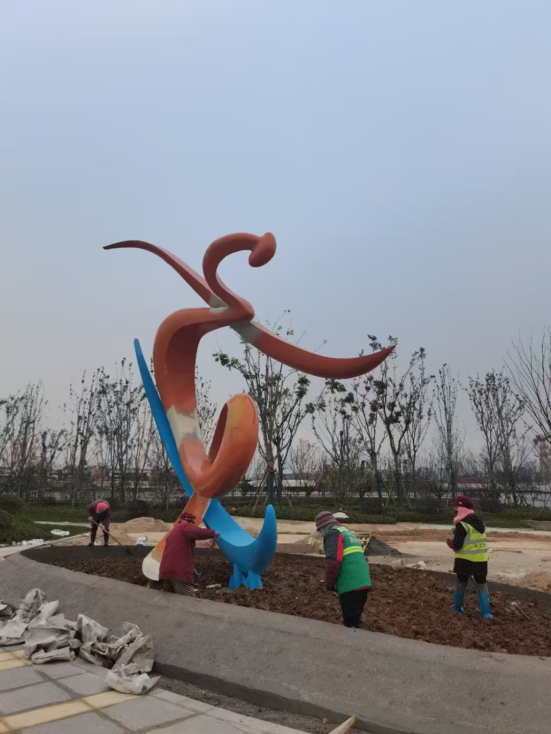 不锈钢景观小品雕塑售后完善