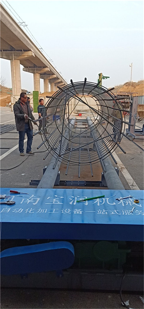 湖北省宜昌6米钢筋笼缠绕机大客户电话