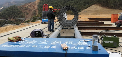 内蒙古自治区兴安现货市钢筋笼绕筋机代理商