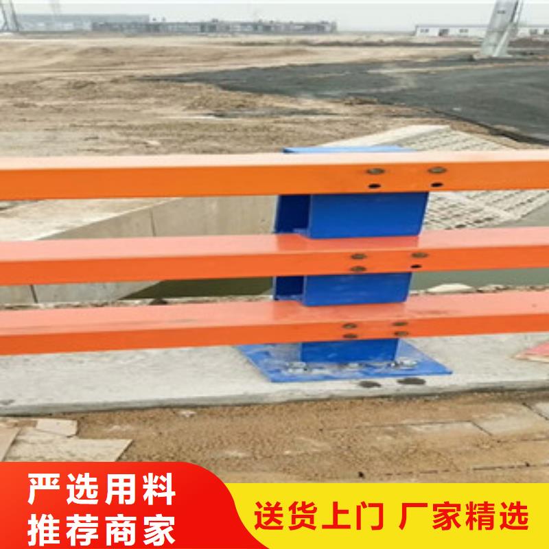 新乡钢板隔离护栏/桥梁护栏立柱生产