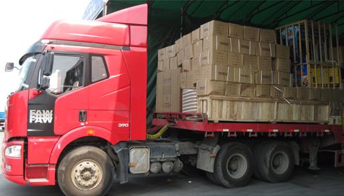 顺德乐从到江苏省泰州该地市姜堰区货运部专线送货+安装100%