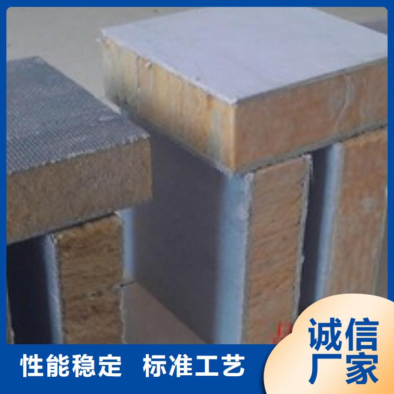 网格布岩棉复合板节能环保双面焊接钢网岩棉板